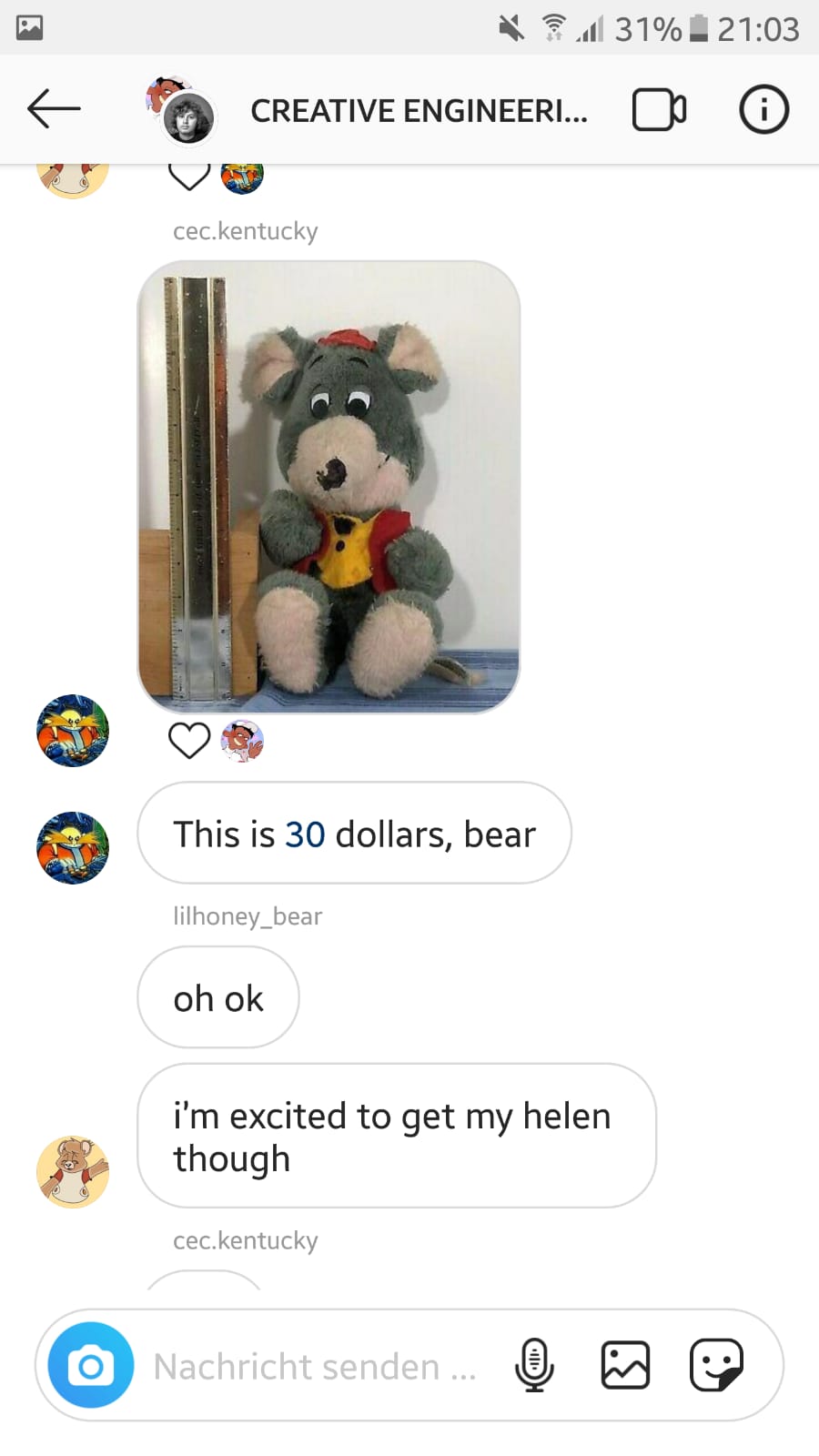 typical chat